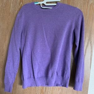 Purple sweater